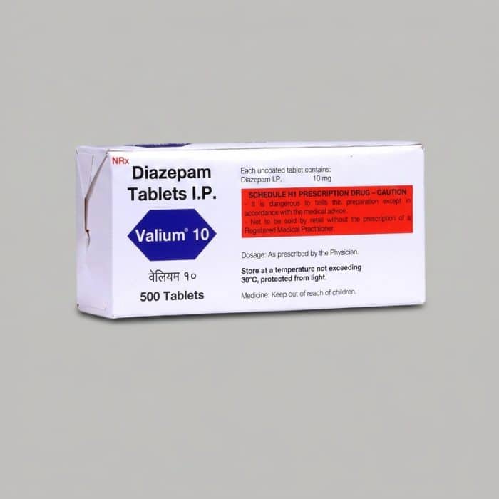 Valium 10mg (Diazepam) | Clinical Anxiety and Muscle Spasm Relief Buy Valium 10mg Online - Secure Telehealth Prescription Processing for Anti-Anxiety Medication
