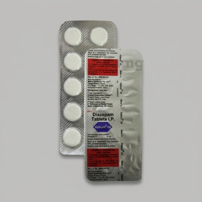 Valium 10mg (Diazepam) | Clinical Anxiety and Muscle Spasm Management Buy Diazepam 10mg Online - Secure Telehealth Prescription Processing for Anti-Anxiety Medication